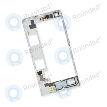 Huawei Ascend G6 Back cover silver PC CW3 image-1