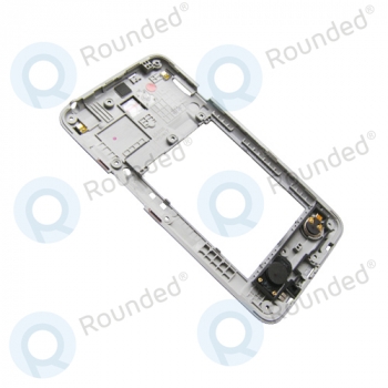 LG L70, L65 Middle cover silver (for white model) ACQ87288901 image-1