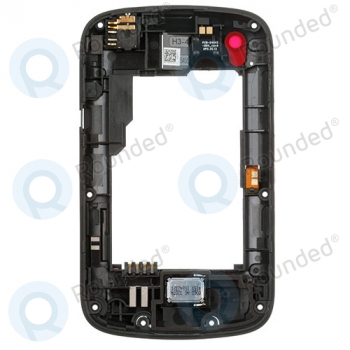 Blackberry 9720 Middle cover black  image-1