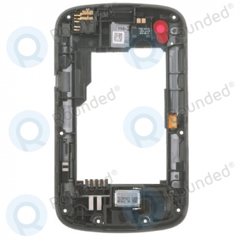 Blackberry 9720 Middle cover grey  image-1