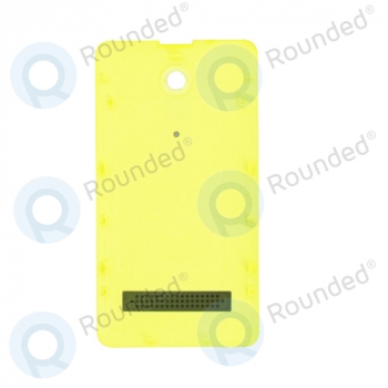 Nokia Asha 210, Asha 210 Dual Sim Battery cover yellow 02503F4 image-1