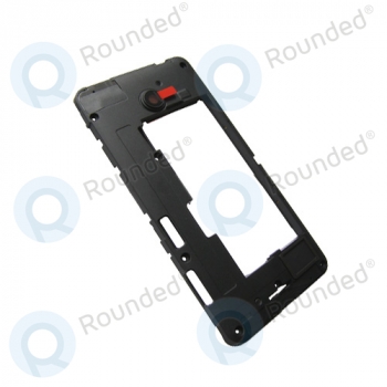 Nokia Nokia Lumia 630, Lumia 630 Dual Sim Middle cover black 02642Q1