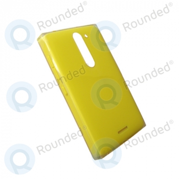 Nokia Asha 502, 502 Dual Sim Battery cover geel 02503V5