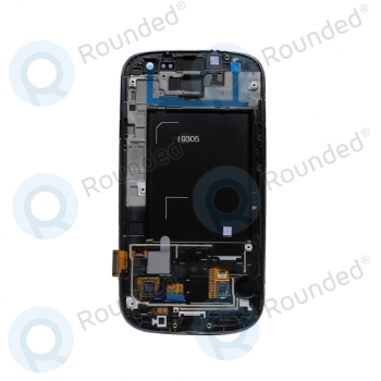 Samsung Galaxy S3 4G/LTE (I9305) Display unit inclusief behuizing black (GH97-14106B) image-2