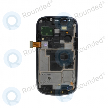 Samsung Galaxy S3 Mini (I8190) Display unit complete red image-2