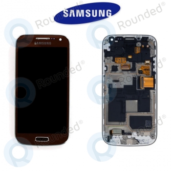 Samsung Galaxy S4 Mini (I9195) Display unit complete brown (GH97-14766D)