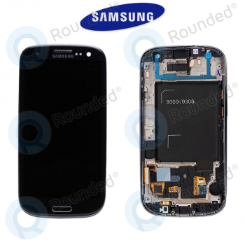 Samsung S3 Neo (I9300i/I9301) Display unit complete blue (GH97-15472A)