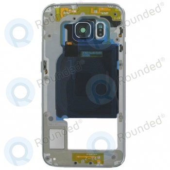 Samsung Galaxy S6 Edge (SM-G925) Корпус (задняя часть) black GH96-08595A image-1