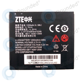 ZTE Li3712T42P3h475248 Battery (1200mAh) Li3712T42P3h475248