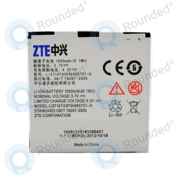 ZTE Li3716T43P3h565751 Battery (1650mAh) Li3716T43P3h565751