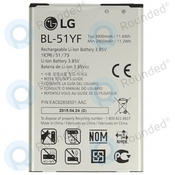 LG BL-51YF Battery 3000mAh EAC62858501, EAC62818401