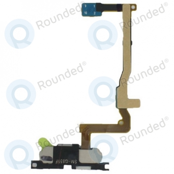 Samsung Galaxy Alpha (G850F) Home button flex white GH96-07489B image-1