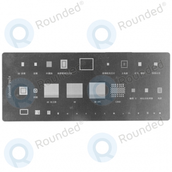 Apple iPhone 6 Plus Board chip BGA template