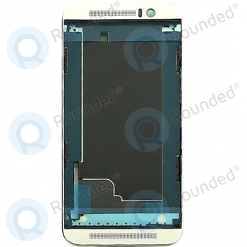 HTC One M9 Front cover silver  incl. top + bottom cover