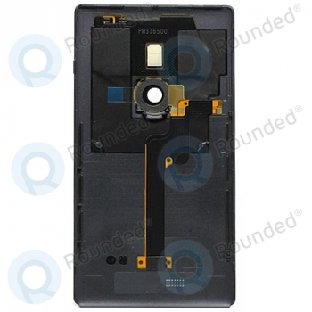 Nokia Lumia 925 Battery cover black 00811C8; 00810B7 image-1