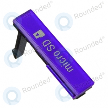 Sony Xperia M2 (D2303, D2305, D2306) Micro SD cover purple  image-1