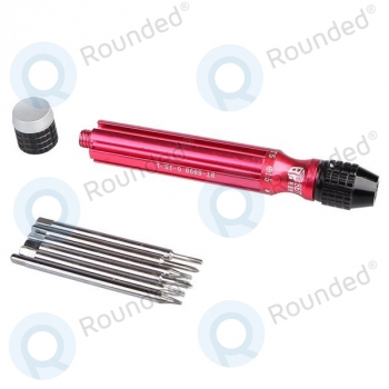 Best BST-889B Screwdriver 6in1 red