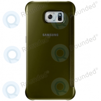 Samsung Galaxy S6 Clear View cover gold EF-ZG920BFEGWW EF-ZG920BFEGWW image-1