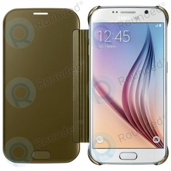Samsung Galaxy S6 Clear View cover gold EF-ZG920BFEGWW EF-ZG920BFEGWW image-2