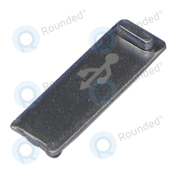 Samsung Galaxy W (GT-I8150) Cover USB, Charger input black GH72-66631A; GH72-65127A