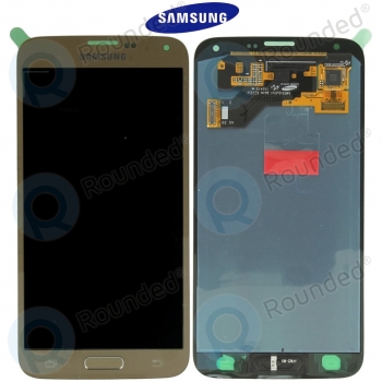 Samsung Galaxy S5 Neo (SM-G903F) Display unit complete goldGH97-17787B