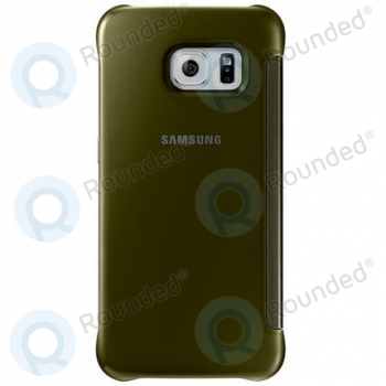 Samsung Galaxy S6 Edge Clear View cover gold EF-ZG925BFEGWW EF-ZG925BFEGWW image-1