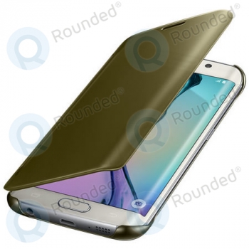 Samsung Galaxy S6 Edge Clear View cover gold EF-ZG925BFEGWW EF-ZG925BFEGWW image-2