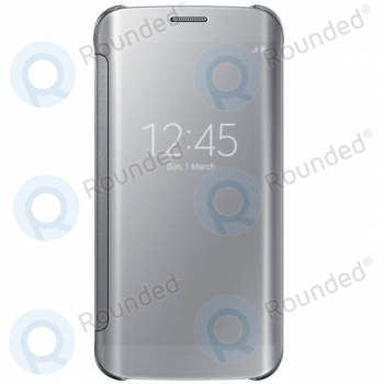 Samsung Galaxy S6 Edge Clear View cover silver EF-ZG925BSEGWW EF-ZG925BSEGWW