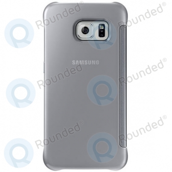Samsung Galaxy S6 Edge Clear View cover silver EF-ZG925BSEGWW EF-ZG925BSEGWW image-1