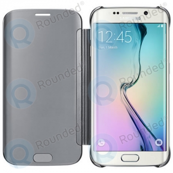 Samsung Galaxy S6 Edge Clear View cover silver EF-ZG925BSEGWW EF-ZG925BSEGWW image-2