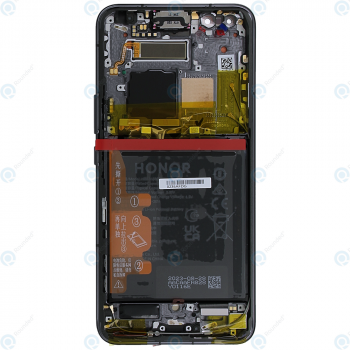Honor Magic5 Pro (PGT-AN10, PGT-N19) Display module front cover + LCD + digitizer + battery black 0235AFDG_image-2