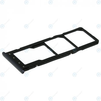 Samsung Galaxy A10s (SM-A107F) Sim tray + MicroSD tray black_image-1