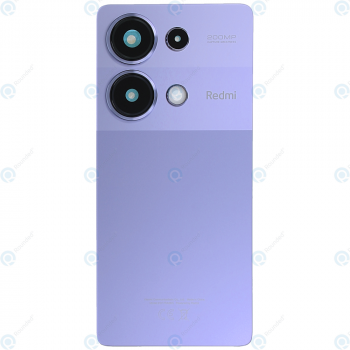 Xiaomi Redmi Note 13 Pro 4G (23117RA68G) Battery cover lavender purple 56000600N600