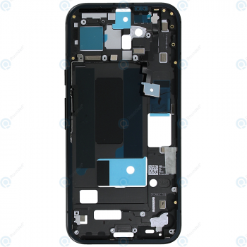 Google Pixel 8a (GKV4X, G6GPR, G8HHN, G576D) Middle cover obsidian G949-00772-00