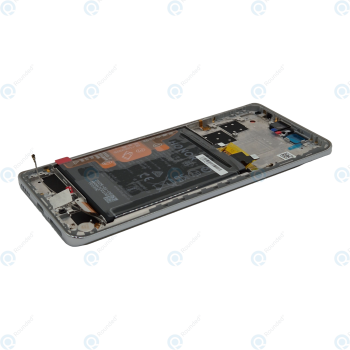 Honor 200 Pro (ELP-AN00) Display module front cover + LCD + digitizer + battery moonlight white 0235ALRF_image-1