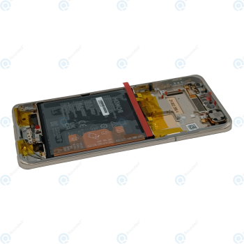 Honor Magic6 Pro (BVL-AN16, BVL-N49) Display module front cover + LCD + digitizer + battery green 0235AJLN_image-1