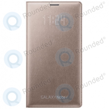Samsung Galaxy Note 4 LED Flip wallet gold EF-NN910BEEGWW EF-NN910BEEGWW