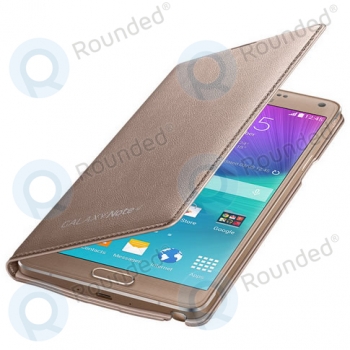 Samsung Galaxy Note 4 LED Flip wallet gold EF-NN910BEEGWW EF-NN910BEEGWW image-2