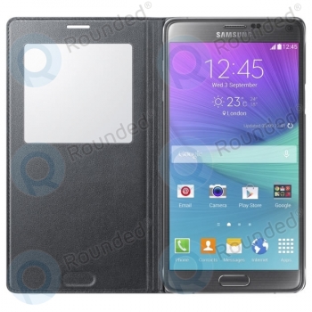 Samsung Galaxy Note 4 S View cover charcoal black EF-CN910BCEGWW EF-CN910BCEGWW image-4