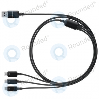 Samsung Multi charging cable 3in1 Micro USB black ET-TG900UBEGWW ET-TG900UBEGWW