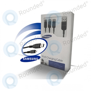 Samsung Multi charging cable 3in1 Micro USB black ET-TG900UBEGWW ET-TG900UBEGWW image-1