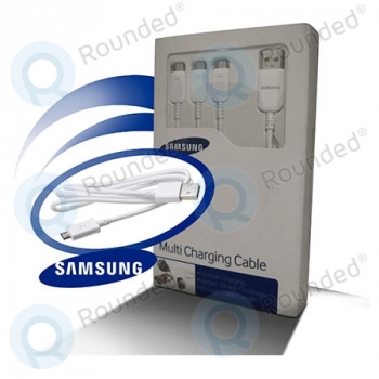 Samsung Multi charging cable 3in1 Micro USB white ET-TG900UWEGWW ET-TG900UWEGWW image-1
