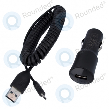 HTC Car charger CC C200 1000mAh black incl. USB data cable 99H10051-00 99H10051-00 image-1
