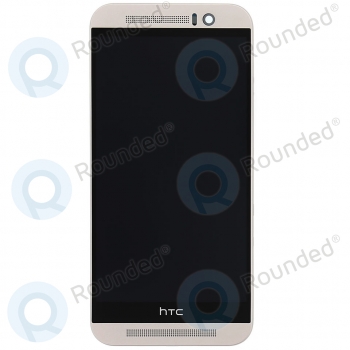 HTC One M9 Display unit complete silver gold 80H01910-01; 80H01910-07 80H01910-01; 80H01910-07 image-1