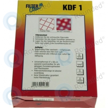Universal grease filter Set 2pcs with grease saturation indicator 47x56cm 300 003-KDF  image-2