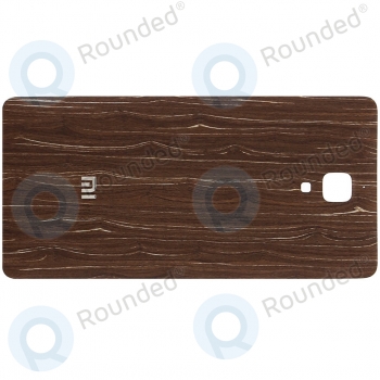 Xiaomi Mi4 Battery cover wood dark brown 8595642204401 image-1