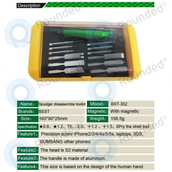 Best BST-302 Precision tools  14-in-1  image-1