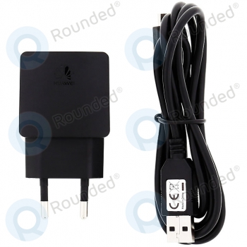 Huawei USB travel charger incl. microUSB data cable black HW-050100E2W HW-050100E2W