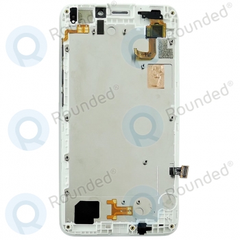 Huawei Ascend G620 Display module frontcover+lcd+digitizer white  image-2