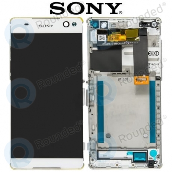 Sony Xperia C5 Ultra, Xperia C5 Ultra Dual Display unit complete whiteA/8CS-58880-0002
